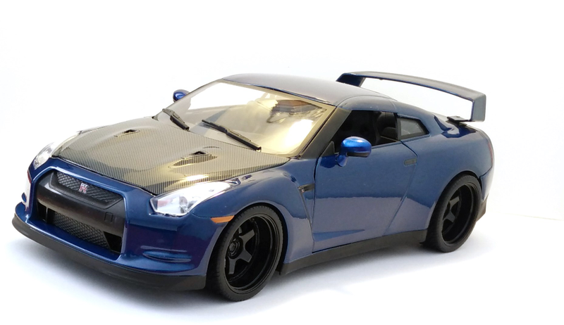 Illustration for article titled Fast & Furious Nissan GT-R (R35) by Jada (1/18)